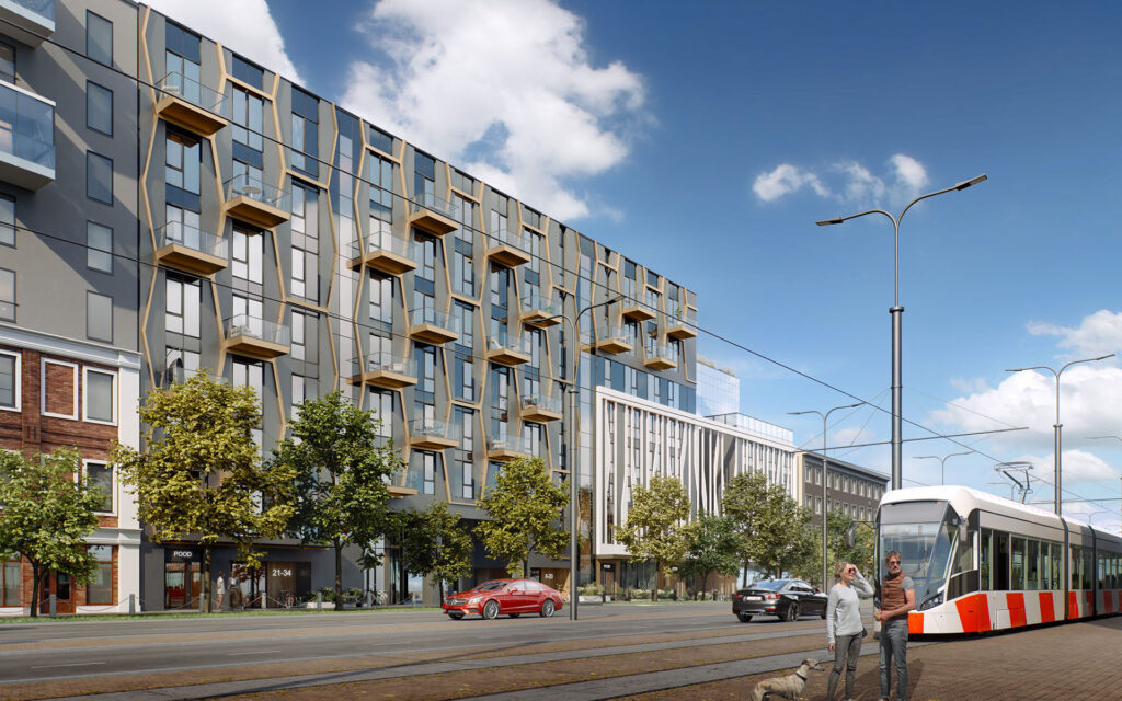 Korter- ja ärihoone Avalon Plaza
